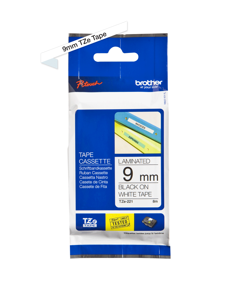 3x Premium kompatible Schriftbänder für Brother TZE221 Schriftrolle Easy Print S 3x Premium kompatible Schriftbänder für Brother TZE221 Schriftrolle Easy Print S